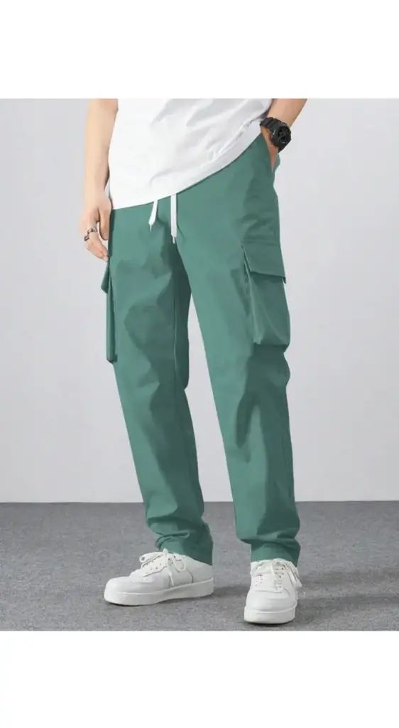 Indiclube men's cargo  (Pistagreen, 30)